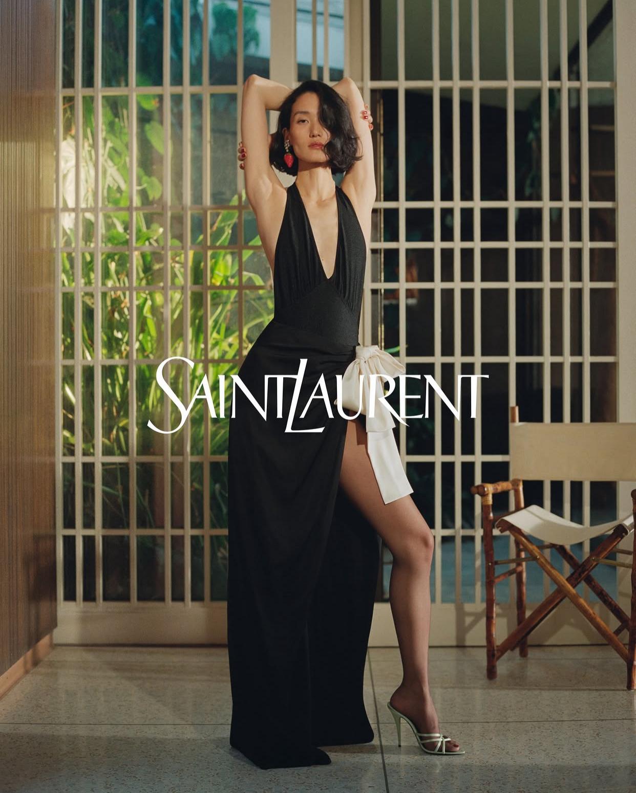 Photo : © Saint Laurent · Visuel officiel · Instagram @ysl · Sélection éditoriale Gloss City