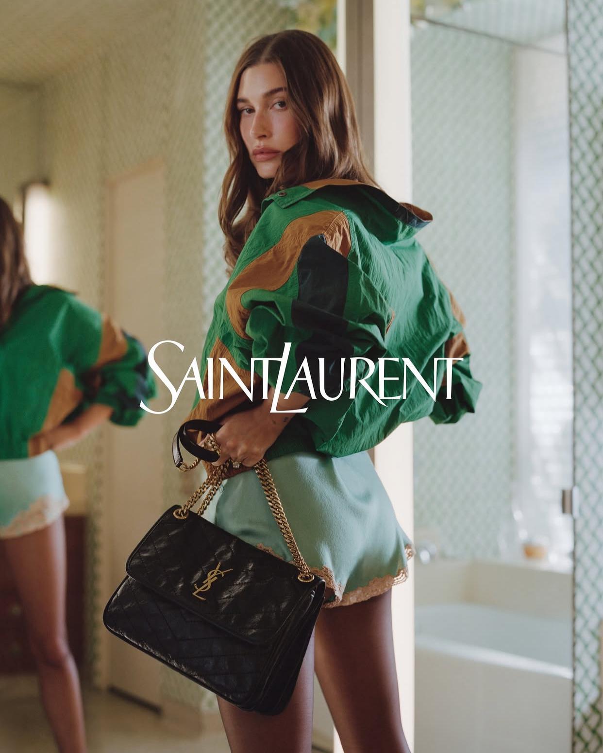 Photo : © Saint Laurent · Visuel officiel · Instagram @ysl · Sélection éditoriale Gloss City